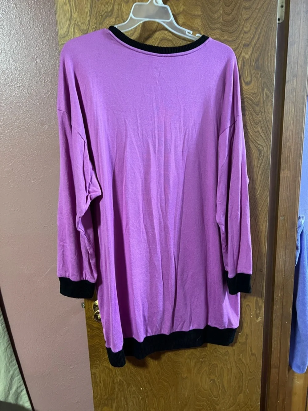 Disney The Nightmare Before Christmas Graphic Tee - Purple, Black & Orange - Picture 3 of 4